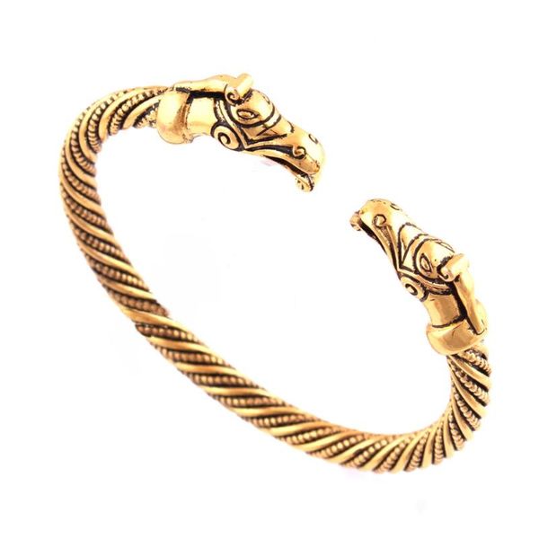 bangle for women men viking style special design animal bird pattern trendy jewelry high grade personality drop, Black
bangle for women men viking style special design animal bird pattern trendy jewelry high grade personality drop, Black