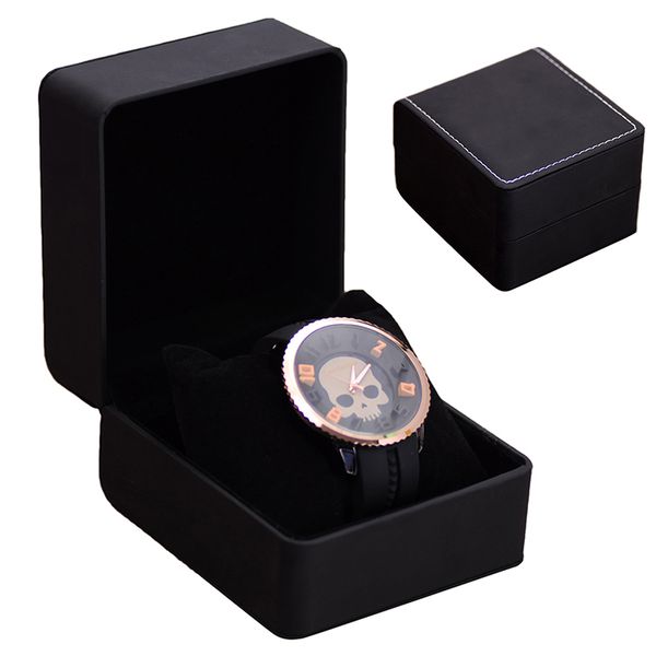watch boxes & cases 1 pc pu leather storage organizer box luxury jewelry bracelet display holder black case, Black;blue
watch boxes & cases 1 pc pu leather storage organizer box luxury jewelry bracelet display holder black case, Black;blue