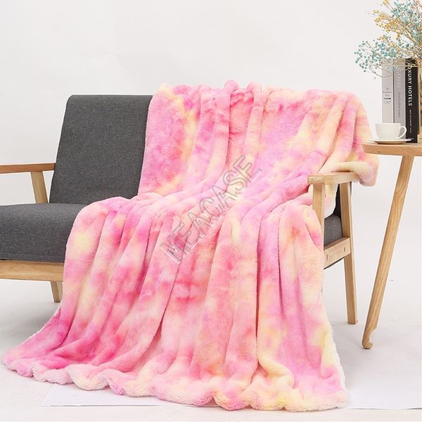double-faced plush fur blanket fluffy sherpa throw blankets beds cover shaggy bedspread flannel blankets air conditioning rugs carpet d9804