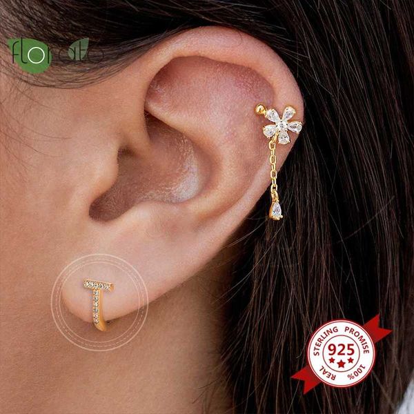 925 sterling silver circle huggie earrings for women silver gold color cz crystal prevent allergy hoop earrings jewelry brincos, Golden;silver
925 sterling silver circle huggie earrings for women silver gold color cz crystal prevent allergy hoop earrings jewelry brincos, Golden;silver