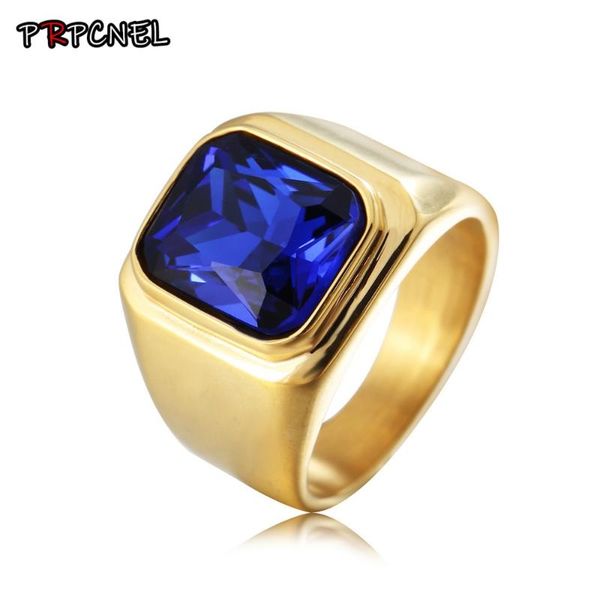 fashion stainless steel men's signet ring with red black crystal classic big stone male finger rings good luck jewelery, Golden;silver
fashion stainless steel men's signet ring with red black crystal classic big stone male finger rings good luck jewelery, Golden;silver