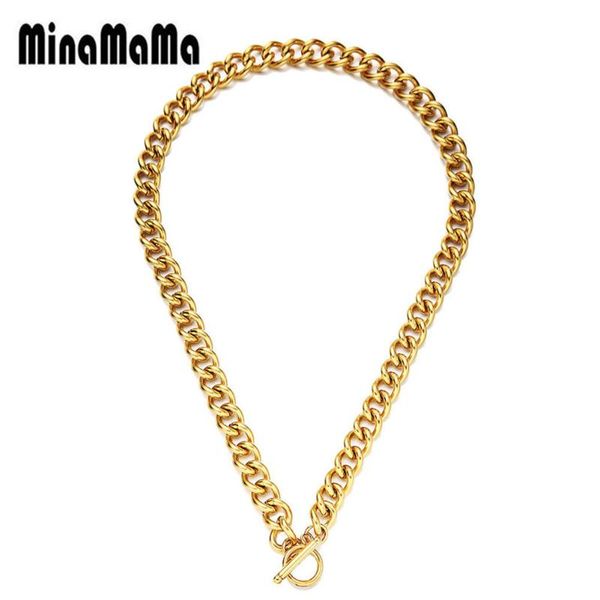 хип-хоп из нержавеющей стали коренастых ключиц choker цепи ot пряжки ожерелье для женщин подвесков ювелирных аксессуары, Golden;silver
хип-хоп из нержавеющей стали коренастых ключиц choker цепи ot пряжки ожерелье для женщин подвесков ювелирных аксессуары, Golden;silver