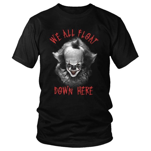 фильм ужасов это тенниска мы все float down here t-shirt для мужчин хлопок pennywise футболка с коротким рукавом прохладный хэллоуин клоун т
фильм ужасов это тенниска мы все float down here t-shirt для мужчин хлопок pennywise футболка с коротким рукавом прохладный хэллоуин клоун т