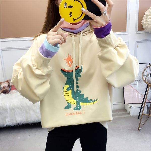 hipster cartoon cute little dinosaur round neck 2020 autumn new sweaterclothing hipster cartoon cute little dinosaur round neck women's, Black
hipster cartoon cute little dinosaur round neck 2020 autumn new sweaterclothing hipster cartoon cute little dinosaur round neck women's, Black