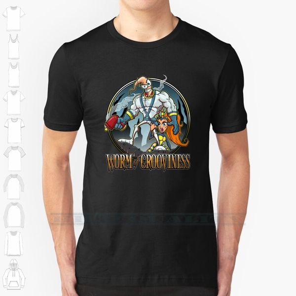 worm of grooviness custom design print for men women cotton new cool tee t shirt big size 6xl earthworm jim evil
worm of grooviness custom design print for men women cotton new cool tee t shirt big size 6xl earthworm jim evil