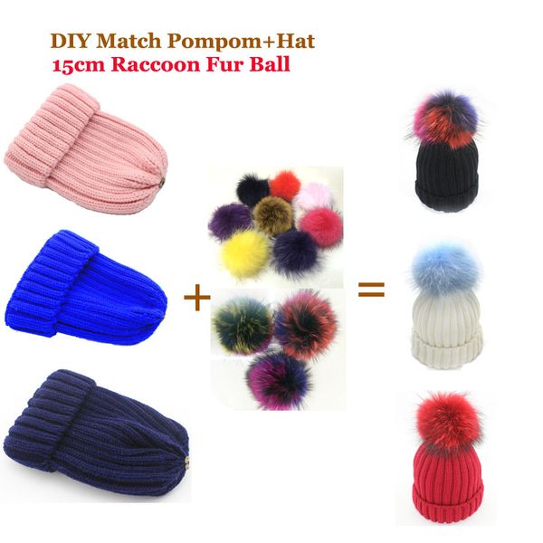 2020 women winter diy match pompoms and hats raccoon fur hats 100% real big 15cm fur pompom beanies cap multi-color pom poms, Blue;gray
2020 women winter diy match pompoms and hats raccoon fur hats 100% real big 15cm fur pompom beanies cap multi-color pom poms, Blue;gray