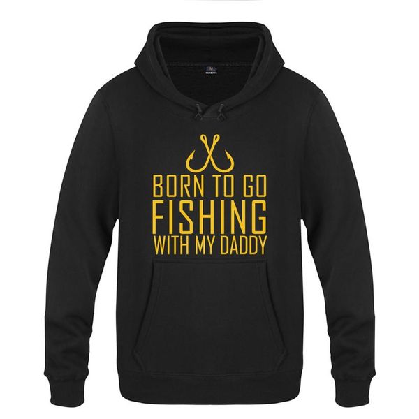 born to go fishing with my daddy novelty hoodies men 2018 men s pullover fleece hooded sweatshirts, Black
born to go fishing with my daddy novelty hoodies men 2018 men s pullover fleece hooded sweatshirts, Black