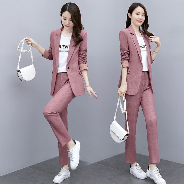 2020 new casual temperament suit set 2020 autumn autumn two-piececomfortable two-piece new comfortable casual temperament suit two-piece set, Gray
2020 new casual temperament suit set 2020 autumn autumn two-piececomfortable two-piece new comfortable casual temperament suit two-piece set, Gray