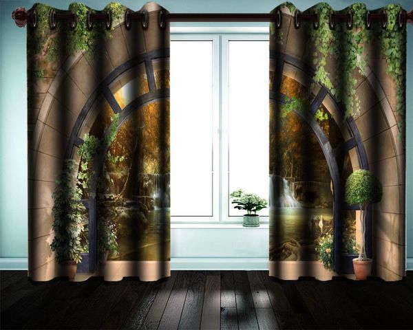wholesale 3d curtain window elegant bedroom curtain european-style arches beautiful scenery interior decoration modern exquisite curtains
wholesale 3d curtain window elegant bedroom curtain european-style arches beautiful scenery interior decoration modern exquisite curtains