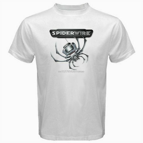 new spiderwire stealth braided fishing line logo t-shirt white basic usa size(1
new spiderwire stealth braided fishing line logo t-shirt white basic usa size(1