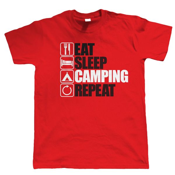 eat sleep camping repeat, mens funny, outdoors t shirt, gift dad teenage natural cotton printed man fashion round collar tee
eat sleep camping repeat, mens funny, outdoors t shirt, gift dad teenage natural cotton printed man fashion round collar tee