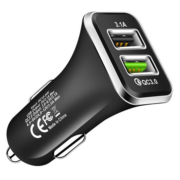 qc3.0+3.1a usb car charger 6a dual usb ports qc3.0 car chargers auto power adapter for iphone 7 8 x 11 samsung htc lg android phone pc
qc3.0+3.1a usb car charger 6a dual usb ports qc3.0 car chargers auto power adapter for iphone 7 8 x 11 samsung htc lg android phone pc