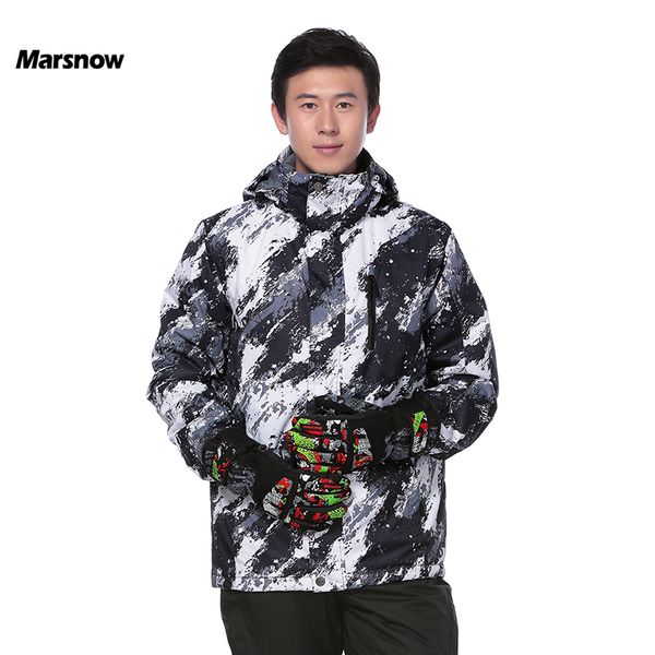 -30 degree marsnow men ski jacket winter snowboard skiing men's outdoor warm waterproof windproof breathable male sport clothes
-30 degree marsnow men ski jacket winter snowboard skiing men's outdoor warm waterproof windproof breathable male sport clothes