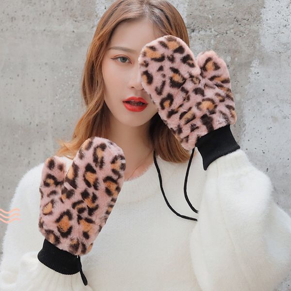 winter leopard lanyard gloves warm stretch knit fashion popular thickening full finger gloves wholesale, Blue;gray
winter leopard lanyard gloves warm stretch knit fashion popular thickening full finger gloves wholesale, Blue;gray