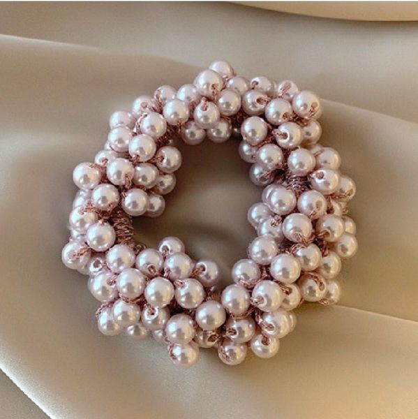 fashion rope scrunchie holder white black champange faux pearl beads elastic hair bands hair accessories for women, Golden;silver
fashion rope scrunchie holder white black champange faux pearl beads elastic hair bands hair accessories for women, Golden;silver