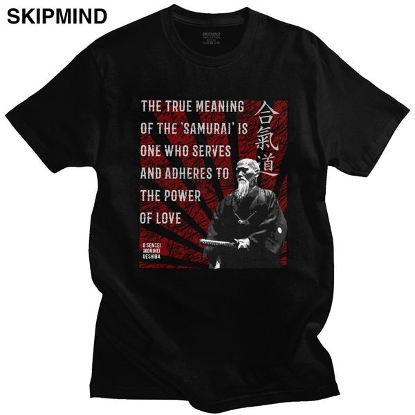 aikido master tshirts men cotton o sensei morihei ueshiba tee short sleeved summer t-shirt clothes martial artist t shirt
aikido master tshirts men cotton o sensei morihei ueshiba tee short sleeved summer t-shirt clothes martial artist t shirt