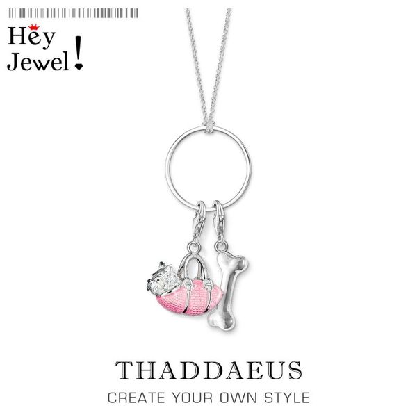charm necklace dog & bone,2020 spring fashion charm cute jewelry 925 sterling silver bijoux pet gift for women girls
charm necklace dog & bone,2020 spring fashion charm cute jewelry 925 sterling silver bijoux pet gift for women girls