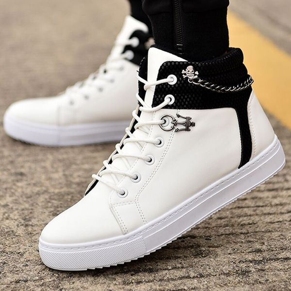 men boots fashion autumn winter men snow boots leather winter footwear for man shoes high canvas casual shoes, Black
men boots fashion autumn winter men snow boots leather winter footwear for man shoes high canvas casual shoes, Black