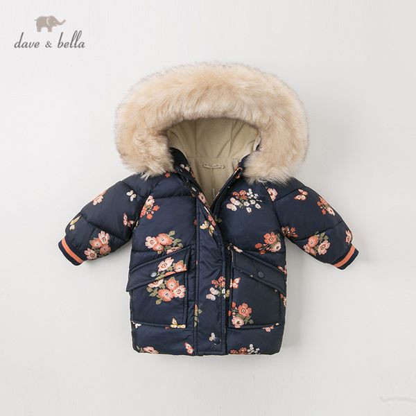 dbj11915 dave bella winter baby girls hooded floral infant jacket children coat kids padded outerwear c0924, Blue;gray
dbj11915 dave bella winter baby girls hooded floral infant jacket children coat kids padded outerwear c0924, Blue;gray
