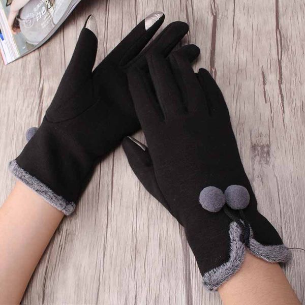 five fingers gloves girl warm outdoor thickened glove solid stretch women winter cashmere mittens fashion female covered finger halter, Blue;gray
five fingers gloves girl warm outdoor thickened glove solid stretch women winter cashmere mittens fashion female covered finger halter, Blue;gray