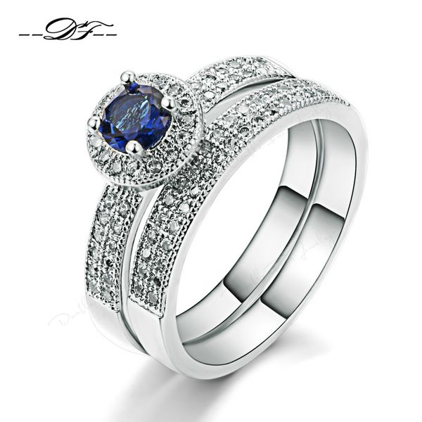 cluster rings silver color blue cz stone ring sets fashion wedding & engagement set jewelry for women with crystal dfr506, Golden;silver
cluster rings silver color blue cz stone ring sets fashion wedding & engagement set jewelry for women with crystal dfr506, Golden;silver