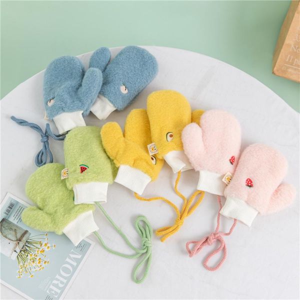 scarves cartoon fruit embroidered children's winter warm brushed and thick halter gloves wholesale, Blue;gray
scarves cartoon fruit embroidered children's winter warm brushed and thick halter gloves wholesale, Blue;gray