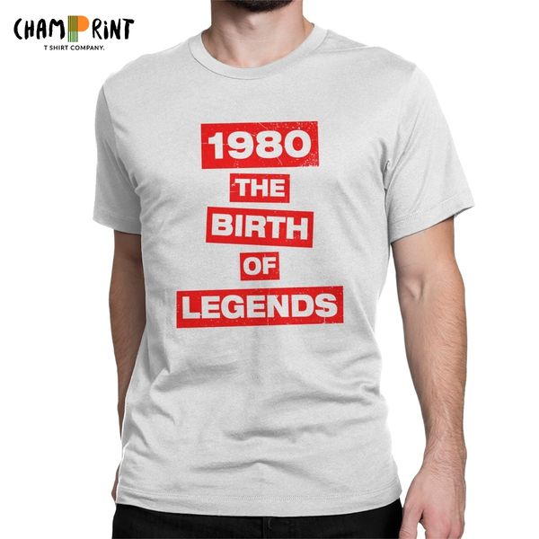 men born in 1980 40 years old 40th birthday gift t shirt pure cotton clothes leisure o neck tee shirt birthday gift t-shirts
men born in 1980 40 years old 40th birthday gift t shirt pure cotton clothes leisure o neck tee shirt birthday gift t-shirts