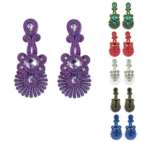new ethnic style leather rhinestone retro pendant earrings charm jewelry female handmade pendant earrings party birthday gift, Silver
new ethnic style leather rhinestone retro pendant earrings charm jewelry female handmade pendant earrings party birthday gift, Silver