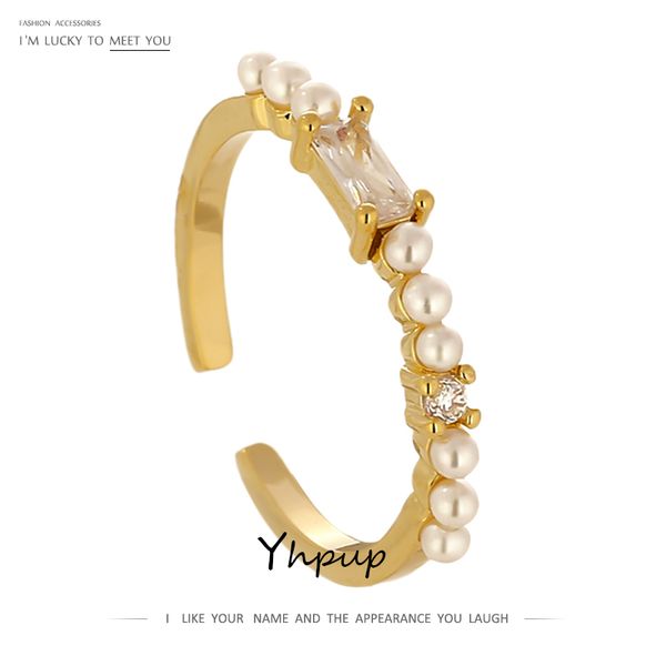 yhpup korean sweet simulated pearls thin ring delicate shiny cubic zirconia metal finger engagement ring bagues pour femme new, Golden;silver
yhpup korean sweet simulated pearls thin ring delicate shiny cubic zirconia metal finger engagement ring bagues pour femme new, Golden;silver