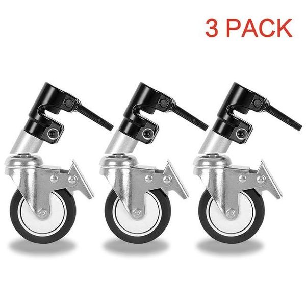 consumer electronics 3pcs c-stand swivel caster wheel set,25mm diameter for pgraphy century foldable light stand tripod magic leg
consumer electronics 3pcs c-stand swivel caster wheel set,25mm diameter for pgraphy century foldable light stand tripod magic leg