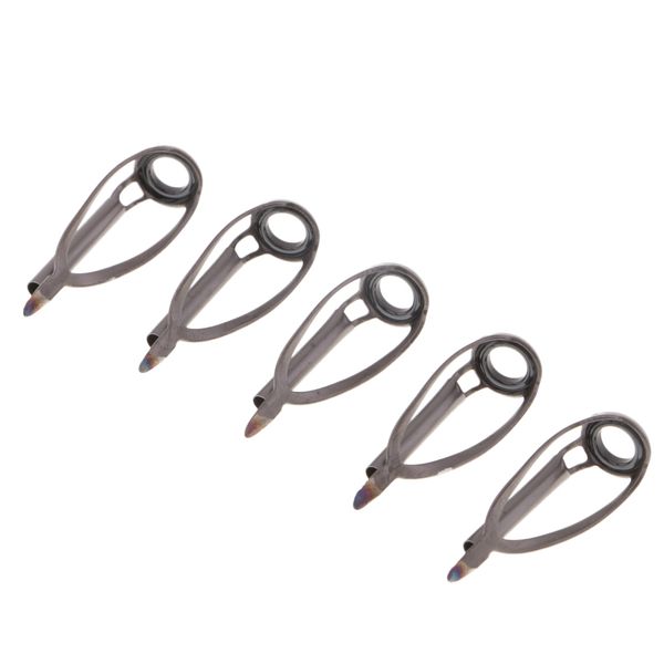 5pcs fishing rod guides tips rings diy pole repair kits rod building
5pcs fishing rod guides tips rings diy pole repair kits rod building