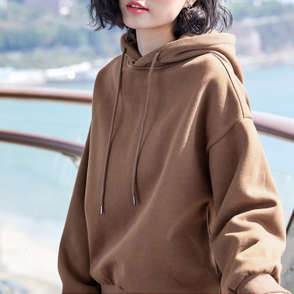 2020 new plus velvet basic hoodies for women leisure female winter solid colour casual sweatshirthip pop, Black
2020 new plus velvet basic hoodies for women leisure female winter solid colour casual sweatshirthip pop, Black