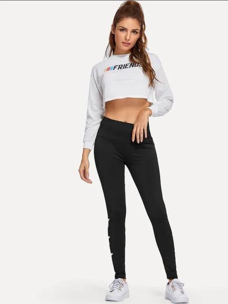 female wear casual yoga sports pants womens designer skinny pants fashion black star print leggings, Black;white
female wear casual yoga sports pants womens designer skinny pants fashion black star print leggings, Black;white