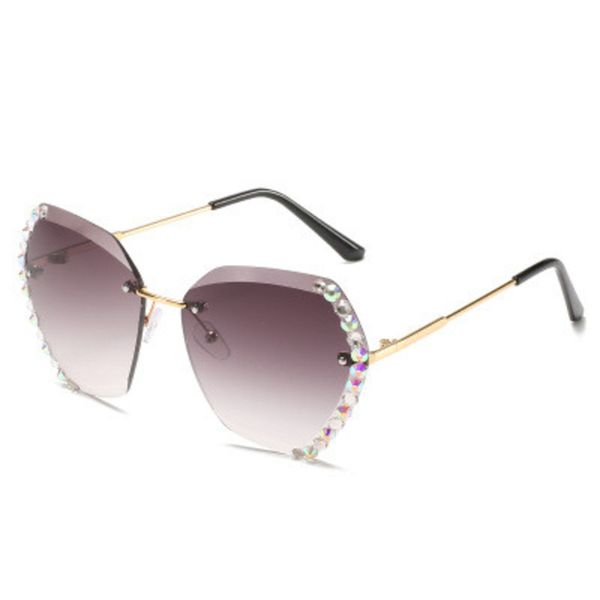 gradient fashion trimming rimless sun glasses luxury ocean glasses rhinestone ladies polygon retro sunglasses trendy lens women xchue, White;black
gradient fashion trimming rimless sun glasses luxury ocean glasses rhinestone ladies polygon retro sunglasses trendy lens women xchue, White;black