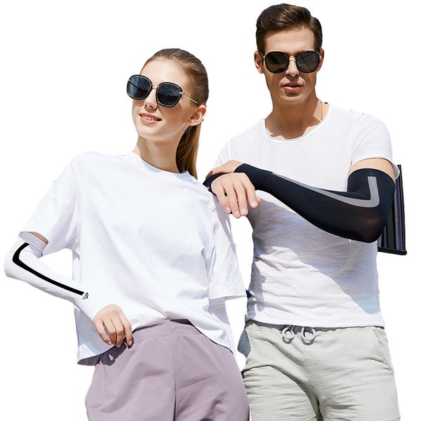 sunscreen cool sleeve for men and women ice silk arm guard ultraviolet-proof summer borneol sun protection, Silver
sunscreen cool sleeve for men and women ice silk arm guard ultraviolet-proof summer borneol sun protection, Silver