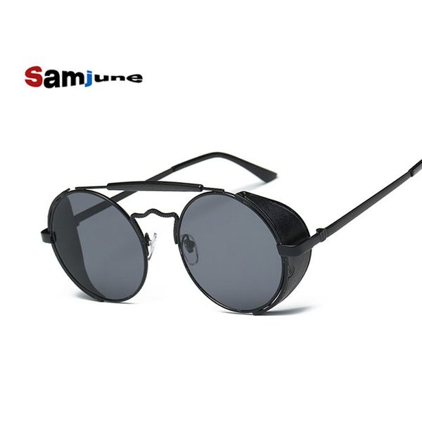 sunglasses round metal frame steampunk men women fashion glasses brand designer retro vintage redonda uv400 shades, White;black
sunglasses round metal frame steampunk men women fashion glasses brand designer retro vintage redonda uv400 shades, White;black