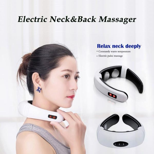 electric massagers neck back massager 6 mode power pulse micro-current massage pain reliever relaxation health care for
electric massagers neck back massager 6 mode power pulse micro-current massage pain reliever relaxation health care for