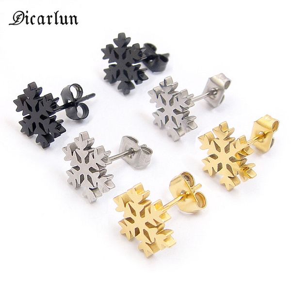 stud dicarlun women earrings stainless steel rose gold metal little earring snowflake christmas gifts for jewelry femal, Golden;silver
stud dicarlun women earrings stainless steel rose gold metal little earring snowflake christmas gifts for jewelry femal, Golden;silver