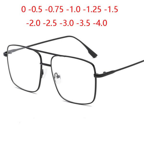 sunglasses big frame metal prescription spectacle women minus lens square shortsighted eyeglasses men myopes lunettes 0 -0.5 -0.75to -4.0, White;black
sunglasses big frame metal prescription spectacle women minus lens square shortsighted eyeglasses men myopes lunettes 0 -0.5 -0.75to -4.0, White;black