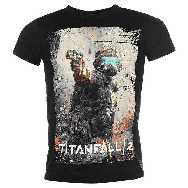 titanfall 2 t-shirt mens black casual wear tee shirt short sleeve hipster tees tee