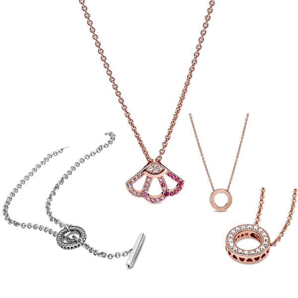 2020 new 925 sterling silver pink fan collier necklace pave circles heart necklace women pendant necklace jewelry gift 0927
2020 new 925 sterling silver pink fan collier necklace pave circles heart necklace women pendant necklace jewelry gift 0927
