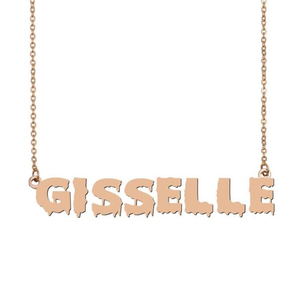 pendant necklaces gisselle name necklace , cool bloody art for halloween and santa's day jewelry gift kids boys girls, Silver
pendant necklaces gisselle name necklace , cool bloody art for halloween and santa's day jewelry gift kids boys girls, Silver