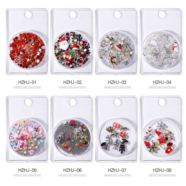 nail art decorations colorful christmas rhinestone 3d mixed diy design decals with curved tweezer crystals stones for nails, Silver;gold
nail art decorations colorful christmas rhinestone 3d mixed diy design decals with curved tweezer crystals stones for nails, Silver;gold