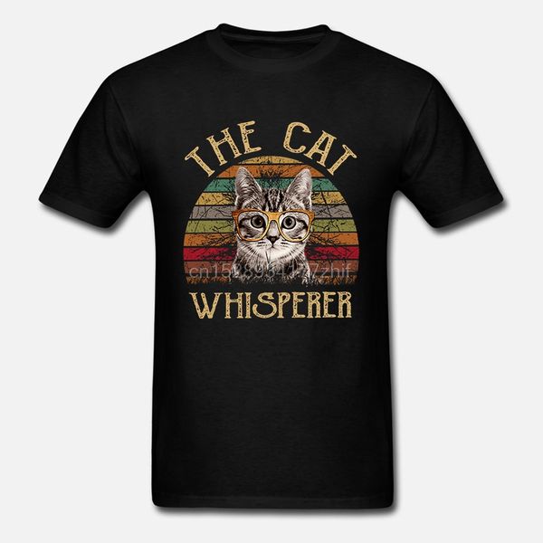 the cat whisperer vintage cat lover t shirt cotton men black s 4xl made in usa
the cat whisperer vintage cat lover t shirt cotton men black s 4xl made in usa