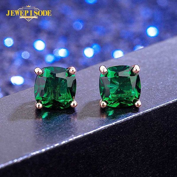 jewepisode 14k rose gold color 7x7mm emerald gemstone earrings for women solid 925 sterling silver stud earrings wholesale gift, Golden;silver
jewepisode 14k rose gold color 7x7mm emerald gemstone earrings for women solid 925 sterling silver stud earrings wholesale gift, Golden;silver
