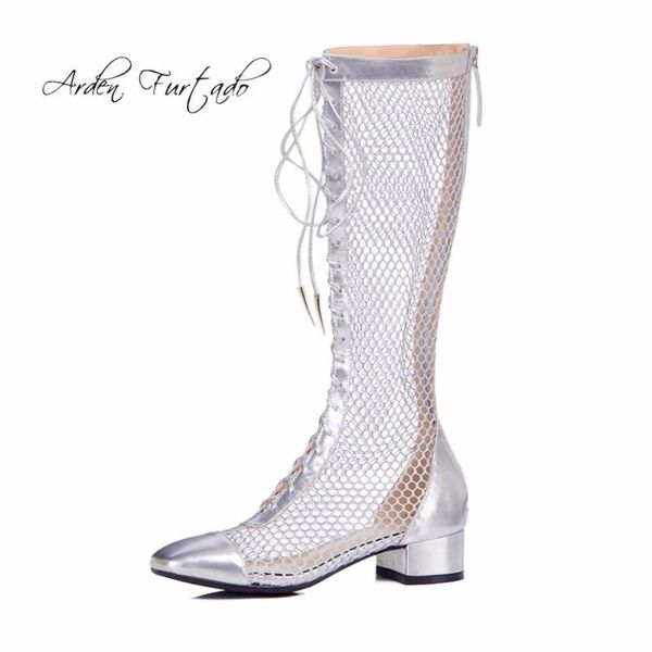 arden furtado 2020 new summer square heels 4cm knee high boots shoes for woman fashion silver gladiator casual sandals boots, Black
arden furtado 2020 new summer square heels 4cm knee high boots shoes for woman fashion silver gladiator casual sandals boots, Black