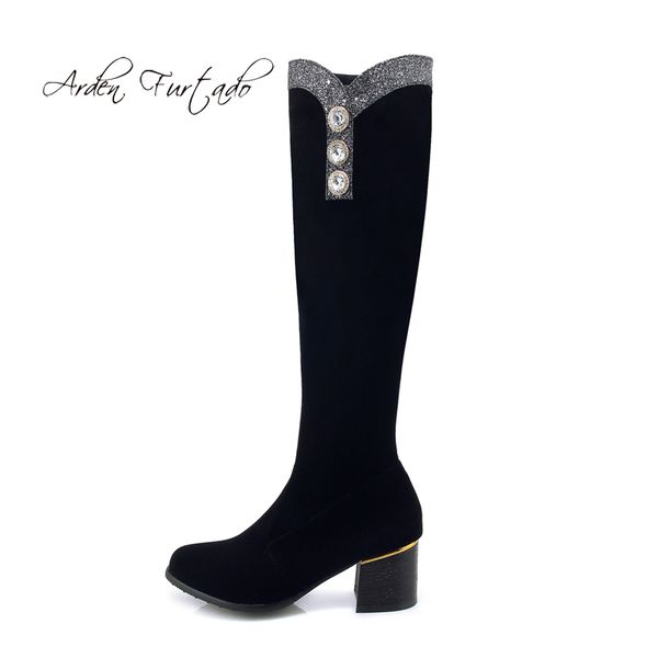 arden furtado 2020 winter fashion knee high boots bling bling sequined cloth bordered women's shoes zipper big size 43, Black
arden furtado 2020 winter fashion knee high boots bling bling sequined cloth bordered women's shoes zipper big size 43, Black