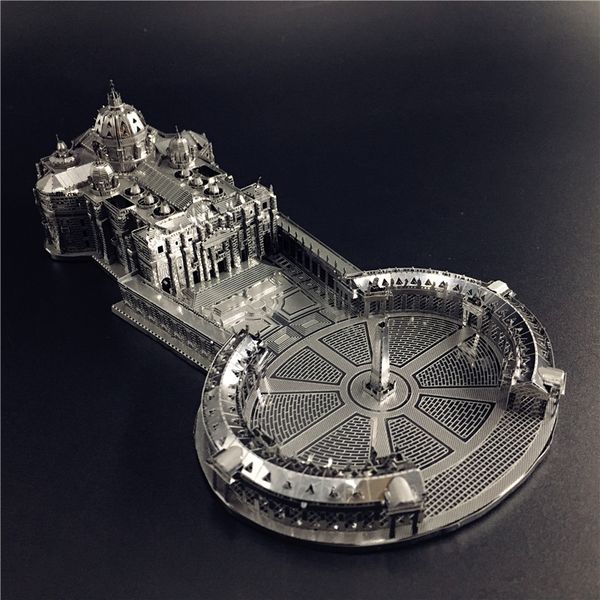mmz nanyuan metal kit 1:1000 stpeter's basilica assembly diy 3d laser cut model puzzle toys for mx200414
mmz nanyuan metal kit 1:1000 stpeter's basilica assembly diy 3d laser cut model puzzle toys for mx200414