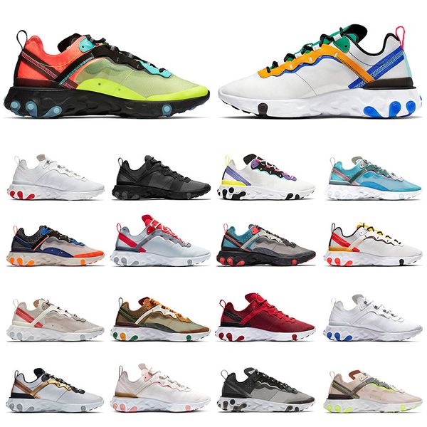 new react element 87 55 mens sneakers running shoes sail black iridescent hyper bule pink bright green womens sports outdoor trainers, White;red
new react element 87 55 mens sneakers running shoes sail black iridescent hyper bule pink bright green womens sports outdoor trainers, White;red