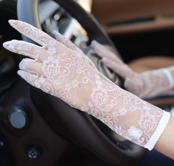 women' spring summer transparent lace gloves female uv protection breathable sunscreen driving glove r1494, Blue;gray
women' spring summer transparent lace gloves female uv protection breathable sunscreen driving glove r1494, Blue;gray
